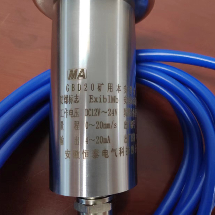 GBD1600礦用本安型振動傳感器|常州三恒自動化科技有限公司